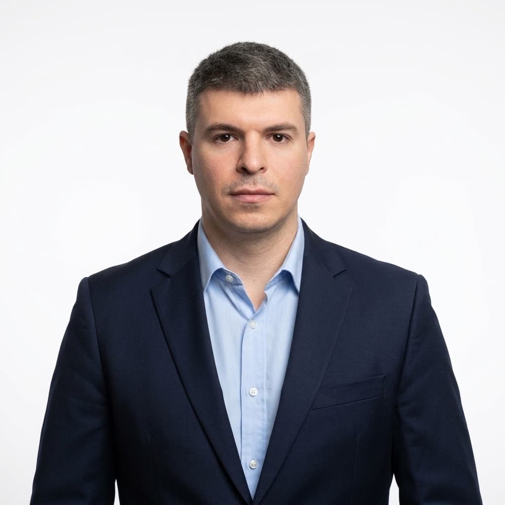 Portrait of Martin Mitkovski